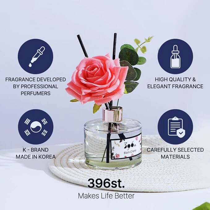 396 st. Rose Flower Reed Diffuser use