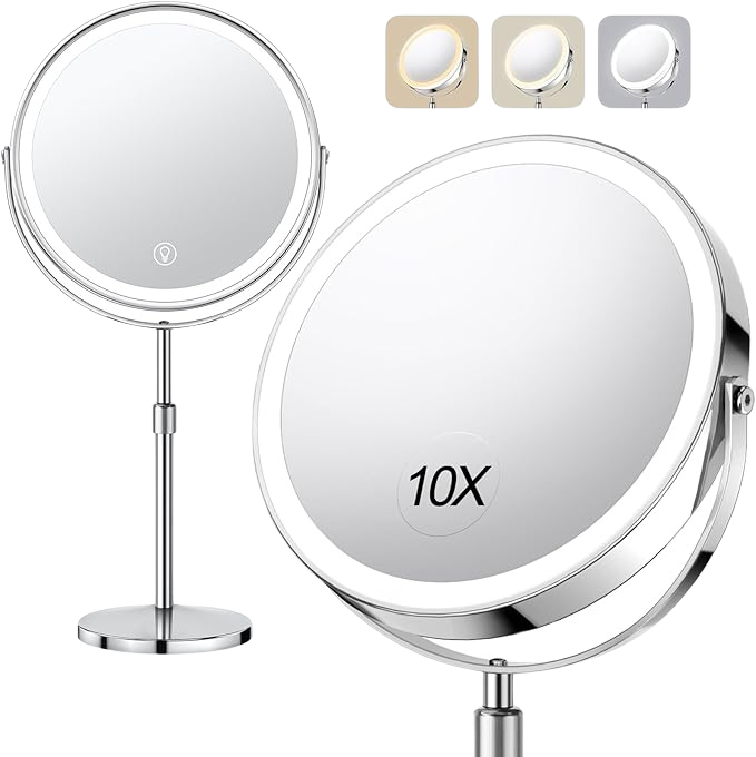 Large Lighted Makeup Mirror