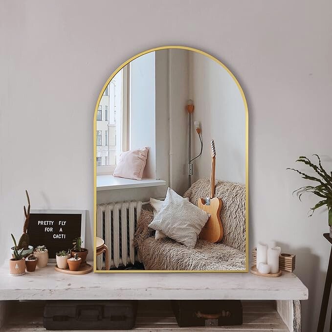 Arched Wall Mirror for Bathroom