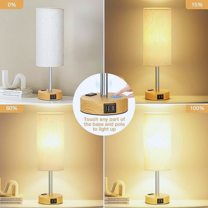 Bedside Table Lamp for Bedroom 2