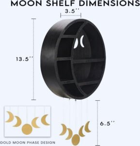 Ella & Emma Wooden Moon Shelf 2