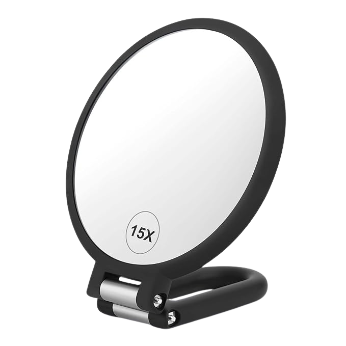 Magnifying Handheld Mirror Double Sided