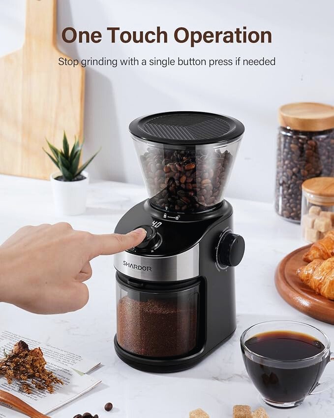 SHARDOR Burr Coffee Grinder 2